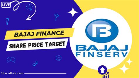 bajaj finance share price today target